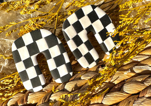 Lg. Checkered Arch Studs